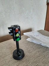 Miniseñal de tráfico con sonido LED para niños y niñas, bloques de luz de carretera con sonido LED, rompecabezas educativo de seguridad para niños, juguetes de tráfico, regalos