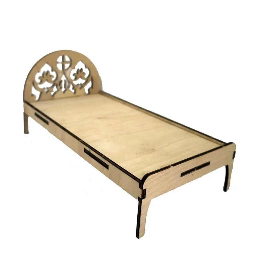 Для детей &quotКроватка&quot WoodGlamor 1601 из фанеры березы подарок сувенир для маленьких