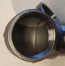1-1/2-Pipe-Fitting Elbow Angled Stainless-Steel Female BSP 90-Degree Threaded 304 New
