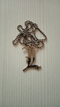 Collar Death Note L Lawliet de acero inoxidable, colgante con letras inglesas antiguas, cadena de cuentas, collares, accesorios de joyería para Cosplay