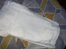 Weekeep-Pantalones vaqueros de cintura alta para mujer, ropa de calle recta para mujer, pantalones cargo de algodón 100% con bolsillos de retazos color azul