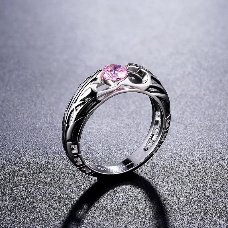 FFXIII Lightning Returns Eclair Farron Inspired Sterling 925 Silver Engagement Ring