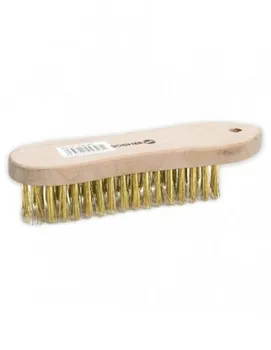 

DOGHER 830-001 BRUSH WOOD HANDLE BRASS 5X15X200MM