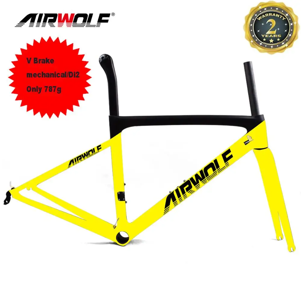 Airwolf легкая углеродная дорожная рама любой цвет может быть настроена дорожный