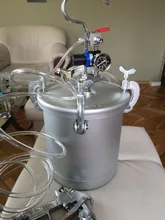 Air-And-Fluid-Hoses Paint Pressure-Pot Commercial-Painting for House-Keeping VEVOR 10L