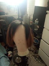 Mogul Hair-extensiones de cabello humano Remy, 3 mechones con cierre, 200g/juego, ombré, rubio miel, negro, ondulado, 12-22 pulgadas