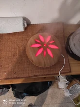 Humidifier Air-Freshener Ultrasonic-Aroma-Diffuser Household 500ml Led 7-Color Flower-Petal