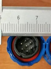 Conector a prueba de agua SP16 IP68, enchufe macho y hembra de 2/3/4/5/6/7/8/9 Pines, conector de Cable de montaje en Panel, enchufe de aviación