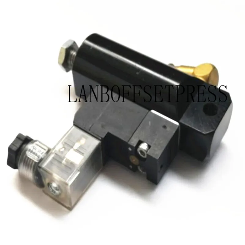 LANBOFFSETPRESS 61.184.1111 SM102 CD102 машина цилиндр клапан блок 24VDC 2,5 Вт хорошее качество части для офсетной печатной машины