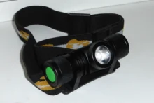 LED Headlamp Head-Torch Boruit D10 Rechargeable Waterproof 18650 Powerful-3000lm Camping