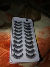 Pestañas postizas de visón 3D, extensiones de pestañas postizas de visón Natural, volumen espectacular, herramientas de maquillaje al por mayor, 10/20 pares