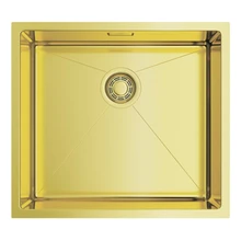 Мойка для кухни Omoikiri Taki 49-U(IF-LG нерж.сталь(светлое золото)(PVD-покрытие, устойчива к царапинам, ударопрочная