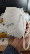 Negro KN95 5 capas máscara de seguridad polvo máscara boca máscara de respirador a prueba de polvo kn95 Mascarillas máscara reutilizable CE FFP2 máscaras