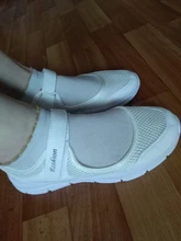 Verano transpirable mujeres zapatillas de deporte saludable caminar zapatos Mary Jane deportivo malla deporte madre regalo luz apartamentos 35-42 tamaño