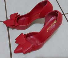 2021 de moda delicada dulce Bowknot zapatos de tacón alto sin un lado tacones puntiagudos para mujer dedo del pie 10,5 CM Zapatos de vestir