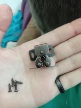 Hardware-Tool Catches Door-Latch-Locks Cupboard Cabinet Double-Ball-Roller Without-Screws