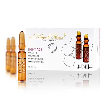 

L'Angela Royal inners Light Age, Sterile Solution, Vitamin C, Aging, To the seca skin, fat and Mixed.