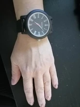 BOBO BIRD-Reloj de madera para hombre y mujer, venta de liquidación, promoción de precio, relojes de pulsera de cuarzo, correa de cuero, masculino