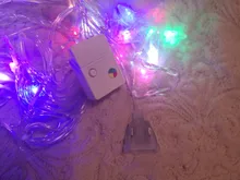 LED Deer Star Moon Curtain Light 220V 110V Christmas Garland String Fairy Lights Outdoor