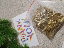 Hooks-Hangers Mirror Frame Oil-Painting Hanging-Picture 100-Screws Triangle D-Ring Golden