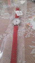 Relojes clásicos de cuarzo para mujer, pulsera analógica redonda con correa de cuero, informal