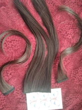 HUAYA-flequillo rizado largo para mujer, 30CM, extensiones de cabello con flecos frontales de dos lados, parte media sintética Natural, flecos falsos