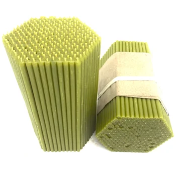 

Candles wax green №100 282 PCs