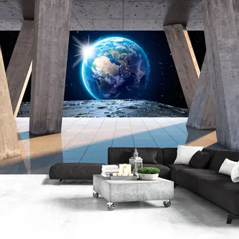 

Wall mural-Moon Walk - 250x175 cm