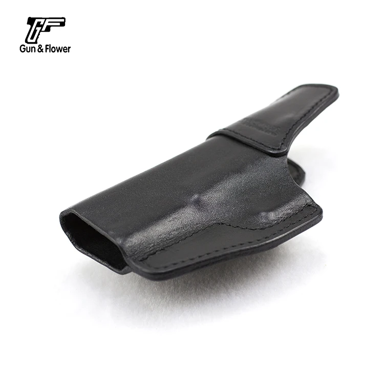 

Gunflower Fast Draw IWB Leather Holster Inside The Pants Conceal Carry Glock 19 Pistol Pouch
