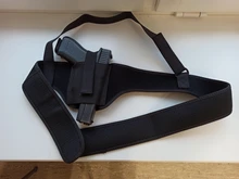 Soporte Universal oculto para pistola, funda de hombro para Rifle, para Glock 17 19, equipo de caza al aire libre