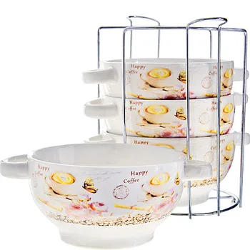 

Set of Pial porcelain 5PR on the stand Loraine 28482