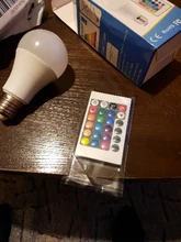 Spotlight-Bulb Bombillas Led-Rgb-Lamp Remote-Control Dimmable E27 110V 220V 10W 2835