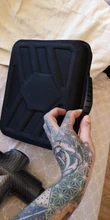 Pistola de masaje de alta frecuencia para relajación muscular, masajeador eléctrico con bolsa portátil, pistola de terapia para fitness