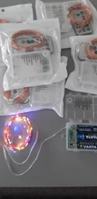 Fairy-Lights Remote-Control-Timer Twinkle-String Battery-Operated 100LED 8-Modes