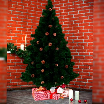 

Fir artificial PVC refractory with pine cones automatic machine 24616 #