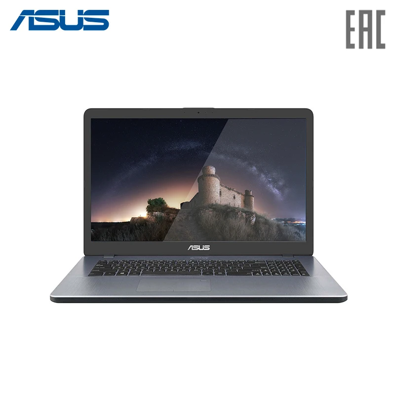 

Ноутбук ASUS X705UB Intel 4417U/4Gb/256Gb SSD/no ODD/17.3" FHD/NVIDIA GeForce MX110 2Gb/Win10 90NB0IG3-M03580\90NB0IG2-M03590