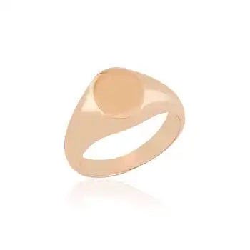 

Oval Plate Pinky Finger Ring 03-150-YZ01039