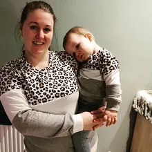 NASHAKAITE-ropa de madre e hija 2021, sudaderas familiares con estampado de leopardo, ropa para mamá y yo, aspecto familiar de otoño e invierno