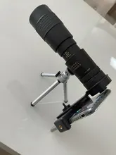 Maifeng-Telescopio monocular compacto, lente con clip retráctil con zoom de 8-40x40, impermeable, prisma Bak4 profesional, HD ED, vidrio con trípode para teléfono