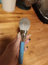 Foundation Eyeshadow Blush Synthetic-Hair-Brushes Iris-Series Beauty Mydestiny Set-Powder