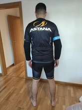 Astana-Conjunto de Jersey de ciclismo para hombre, ropa deportiva de montaña para verano, 2020