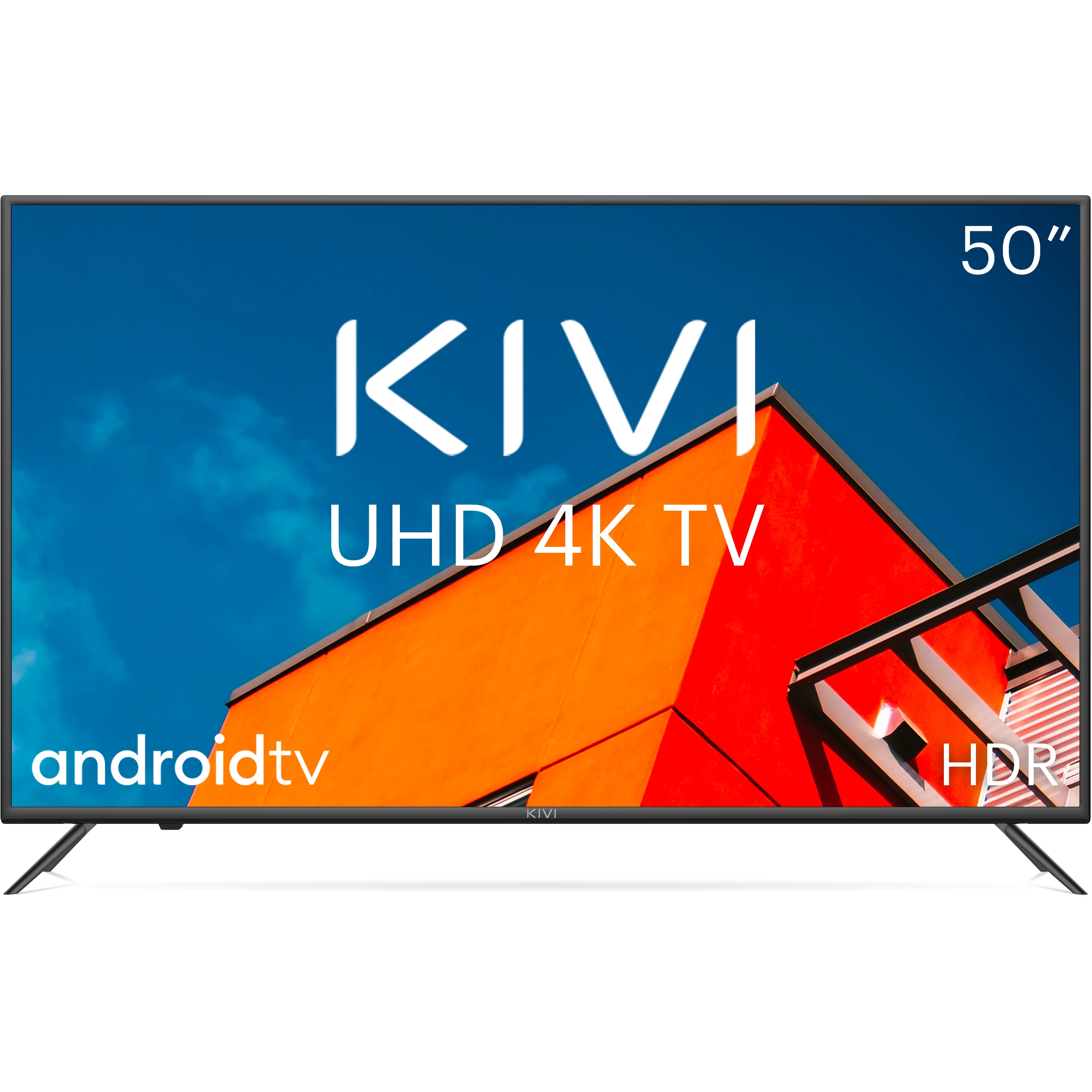 Телевизор 50" KIVI 50U710KB UHD 4K Smart TV Google Android 9 HDR Голосовое управление|Телевизоры| |