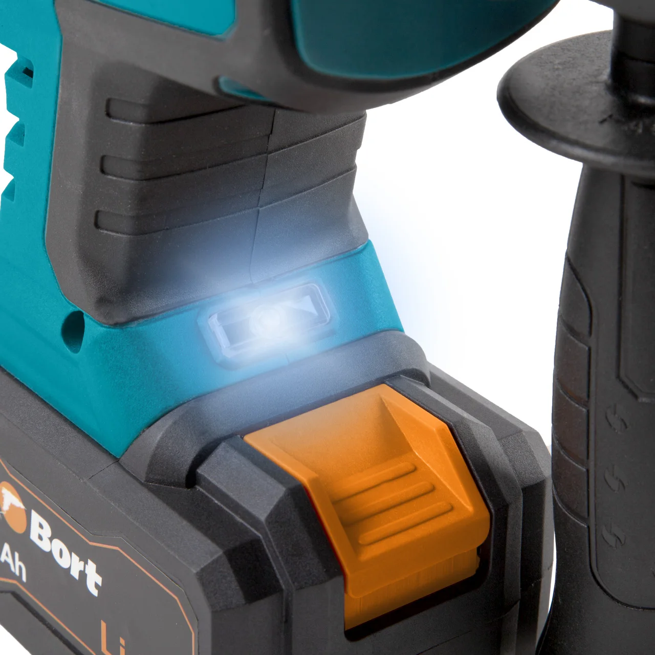 Перфоратор аккумуляторный Bort BHD-18X-BLK (2 Li-ion батареи 18 В, 3Ач,  энергия удара 1,7 Дж, кейс))