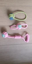 Toy Rope Dog-Toys Pet-Puppy Bite-Resistant Dogs Teeth-Cleaning Interactive Chien Chew-Ball