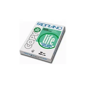 

Office paper A4 80 gr-line Copy Life - 5 RISMEFABRIANO21.95