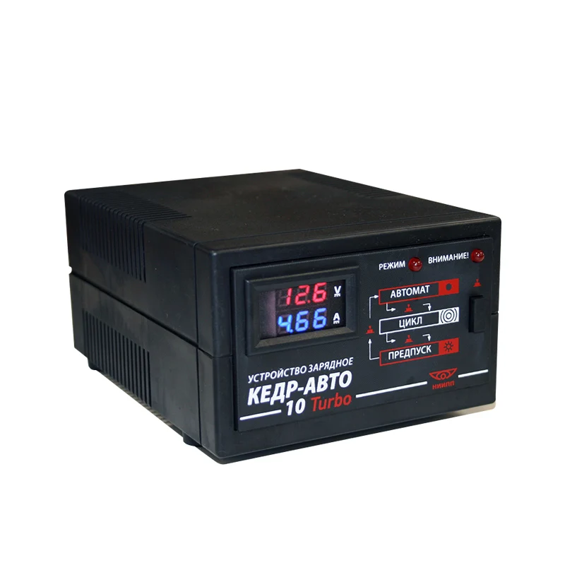 Carregador De Bateria Akb Carro Para Baterias Kedr-Avto 10 Turbo.