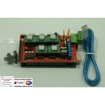 

Marlin Controller 3d printer Arduino Mega 2560 RAMPS 1.4 A4988