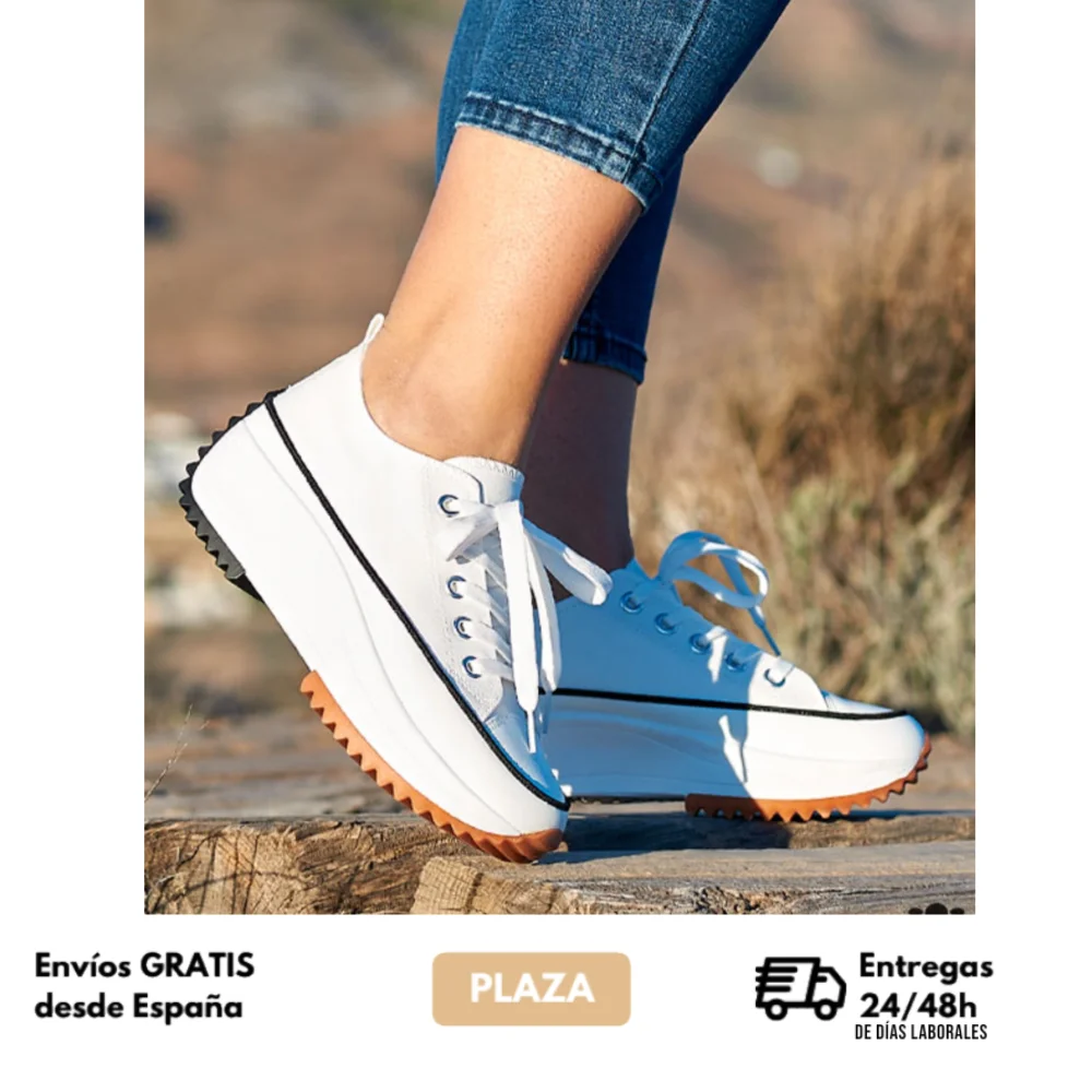 Zapatillas deportivas para mujer, Zapatos Lona Suela Track cuña, Zapatillas transpirable plataforma. Deportivas casual.|Zapatos vulcanizados de mujer| AliExpress