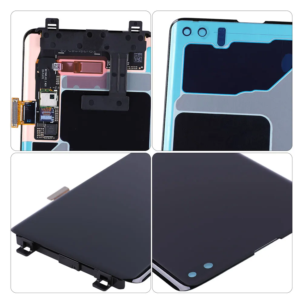 AMOLED дисплей для SAMSUNG S10 S10e ЖК сенсорный экран дигитайзер дисплей сборка для SAMSUNG Galaxy S10 Plus экран