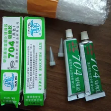 Pegamento de sellado aislante de goma de silicona, resistente a la temperatura, alta fijación, 45g, 704